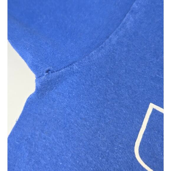 Vintage 1992 Olympic Team USA Basketball T-Shirt Youth Large Single Stitch Blue - Picture 11 of 13